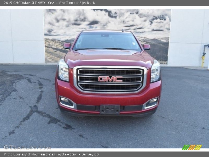 Crystal Red Tintcoat / Jet Black 2015 GMC Yukon SLT 4WD