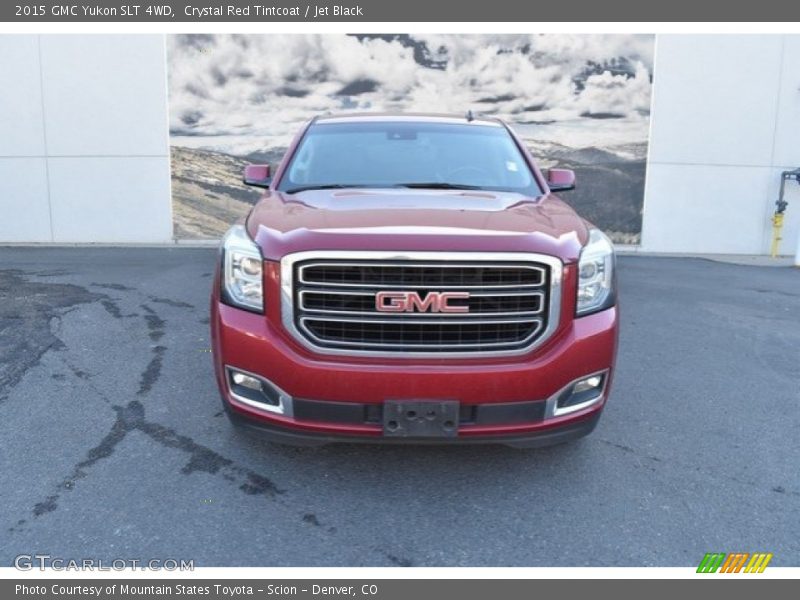 Crystal Red Tintcoat / Jet Black 2015 GMC Yukon SLT 4WD