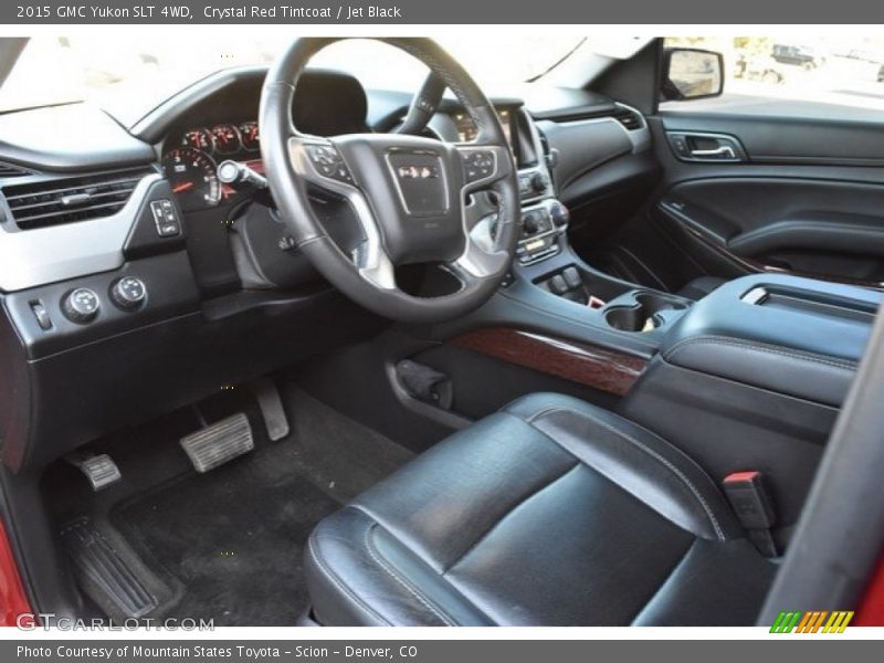Crystal Red Tintcoat / Jet Black 2015 GMC Yukon SLT 4WD