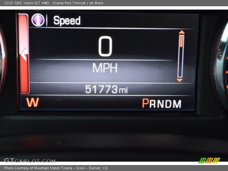 Crystal Red Tintcoat / Jet Black 2015 GMC Yukon SLT 4WD