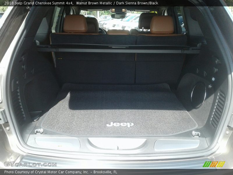 Walnut Brown Metallic / Dark Sienna Brown/Black 2018 Jeep Grand Cherokee Summit 4x4