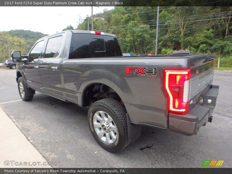 Magnetic / Black 2017 Ford F250 Super Duty Platinum Crew Cab 4x4