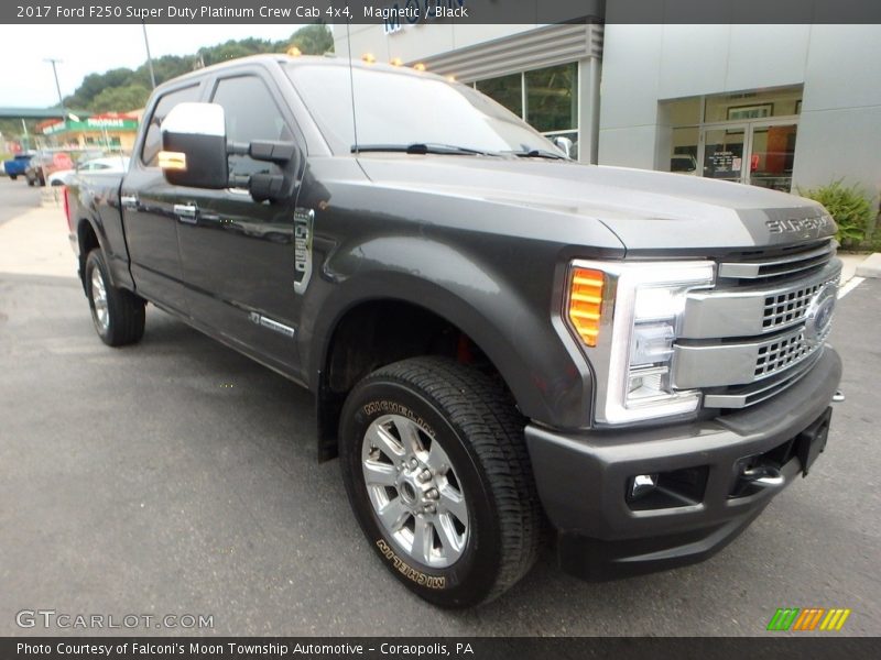 Magnetic / Black 2017 Ford F250 Super Duty Platinum Crew Cab 4x4