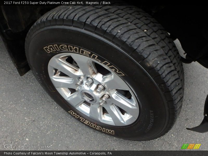Magnetic / Black 2017 Ford F250 Super Duty Platinum Crew Cab 4x4