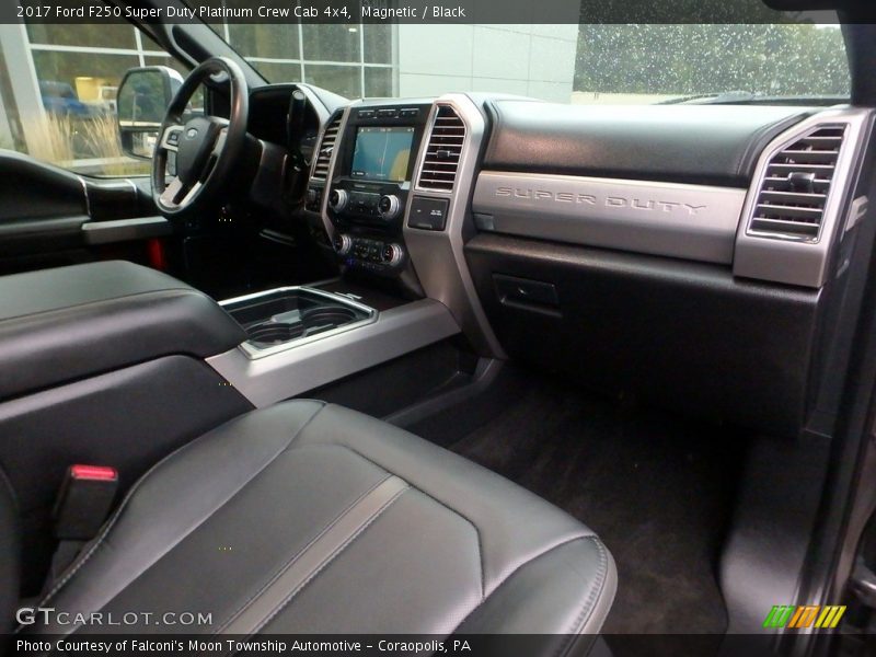 Magnetic / Black 2017 Ford F250 Super Duty Platinum Crew Cab 4x4