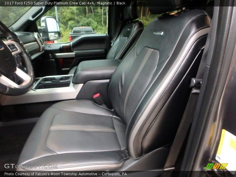 Magnetic / Black 2017 Ford F250 Super Duty Platinum Crew Cab 4x4