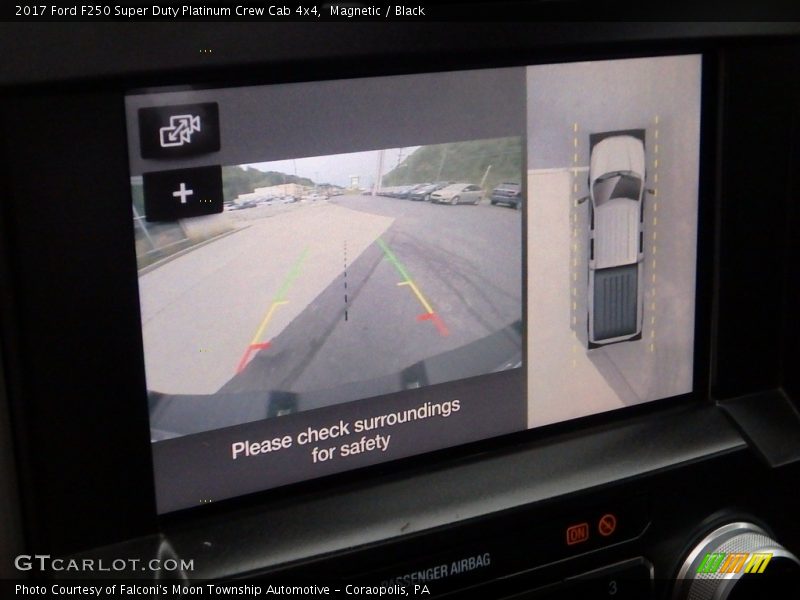 Magnetic / Black 2017 Ford F250 Super Duty Platinum Crew Cab 4x4