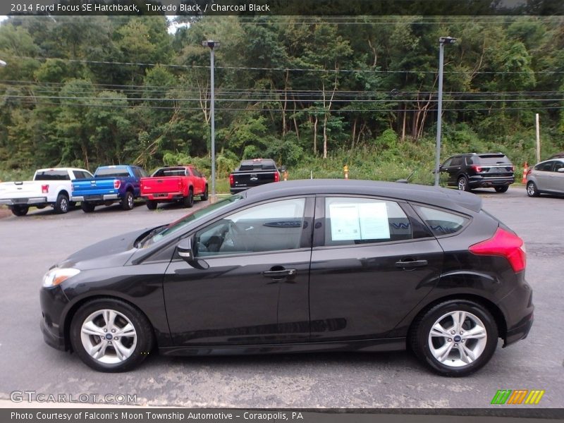 Tuxedo Black / Charcoal Black 2014 Ford Focus SE Hatchback