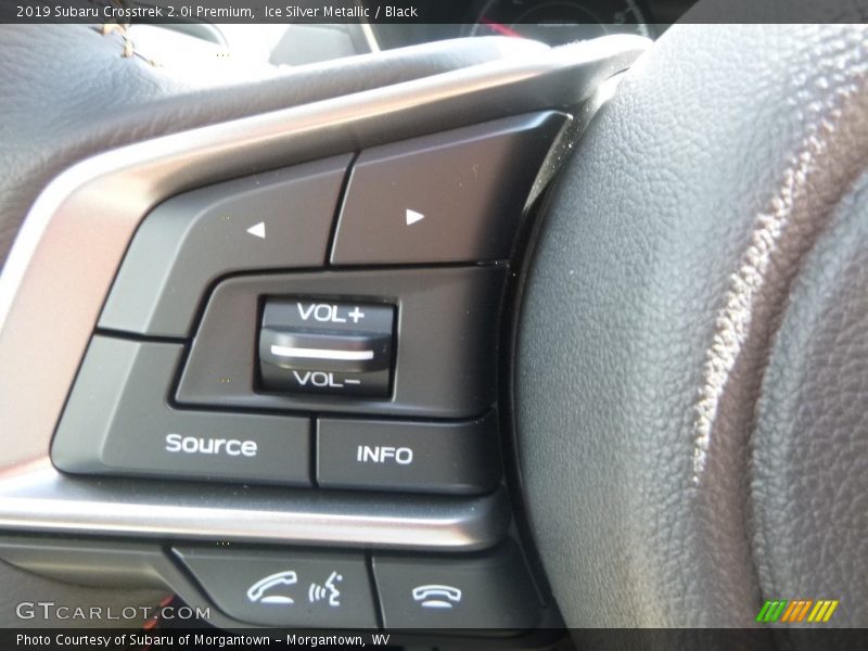 Ice Silver Metallic / Black 2019 Subaru Crosstrek 2.0i Premium