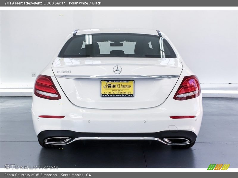 Polar White / Black 2019 Mercedes-Benz E 300 Sedan