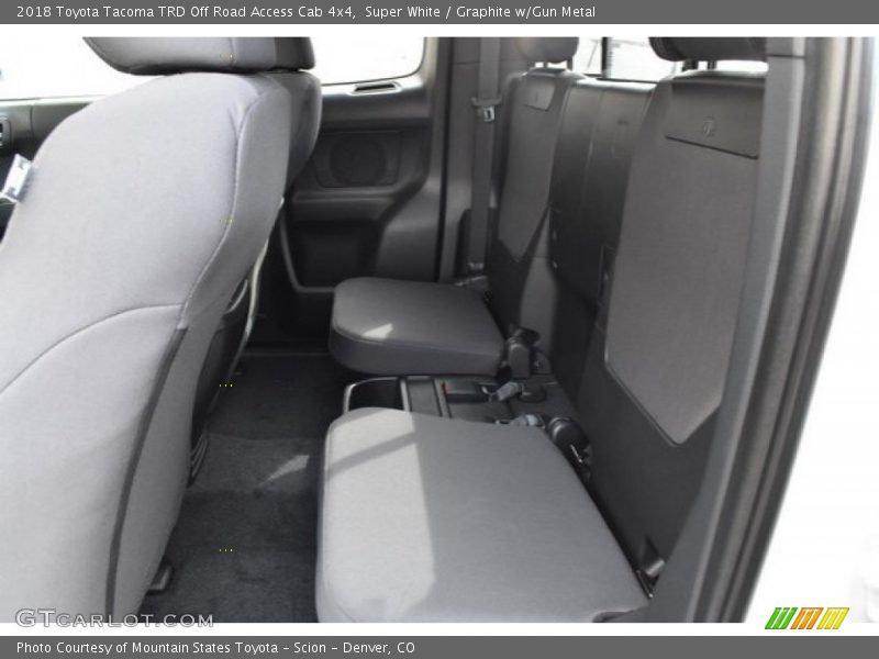 Super White / Graphite w/Gun Metal 2018 Toyota Tacoma TRD Off Road Access Cab 4x4