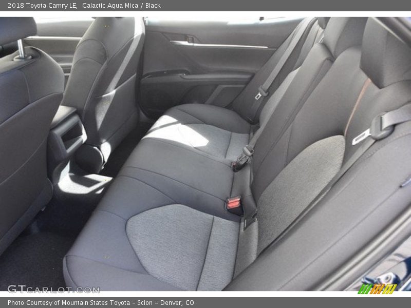 Galactic Aqua Mica / Black 2018 Toyota Camry LE