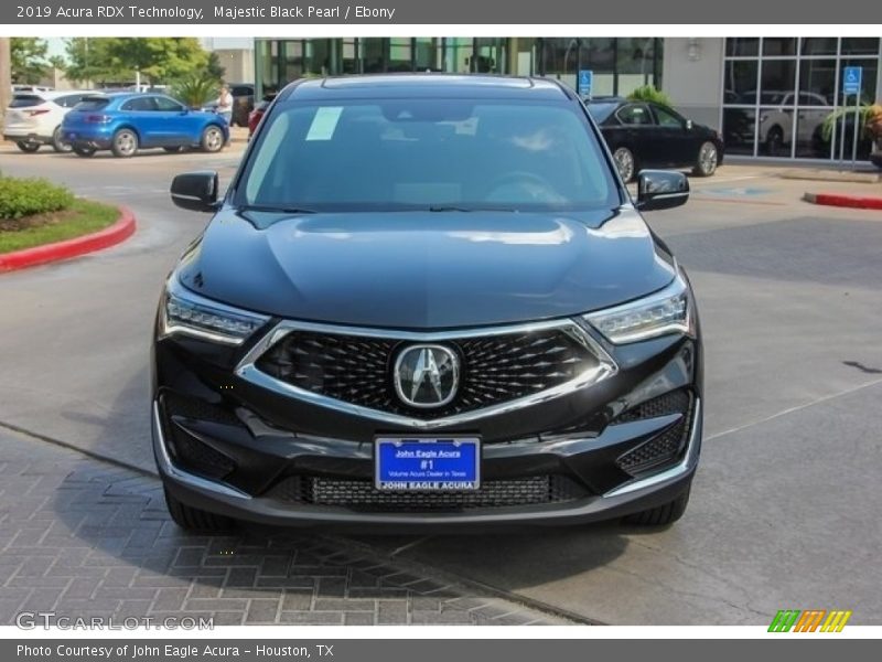Majestic Black Pearl / Ebony 2019 Acura RDX Technology