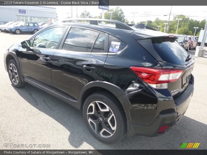 Crystal Black Silica / Black 2019 Subaru Crosstrek 2.0i Limited