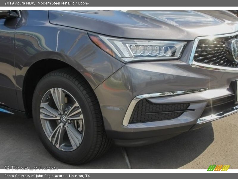 Modern Steel Metallic / Ebony 2019 Acura MDX