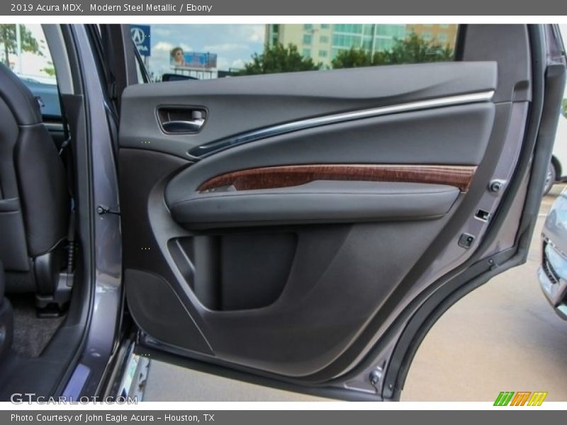 Modern Steel Metallic / Ebony 2019 Acura MDX