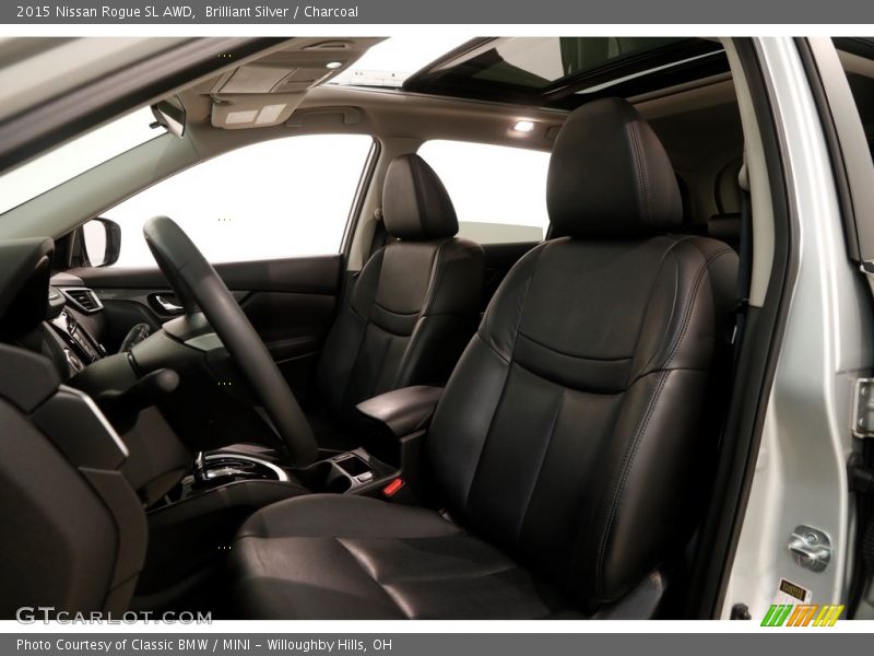Brilliant Silver / Charcoal 2015 Nissan Rogue SL AWD