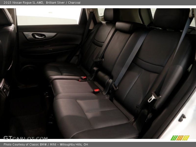 Brilliant Silver / Charcoal 2015 Nissan Rogue SL AWD