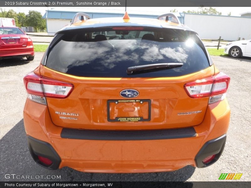 Sunshine Orange / Black 2019 Subaru Crosstrek 2.0i Premium