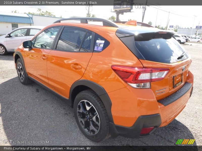 Sunshine Orange / Black 2019 Subaru Crosstrek 2.0i Premium