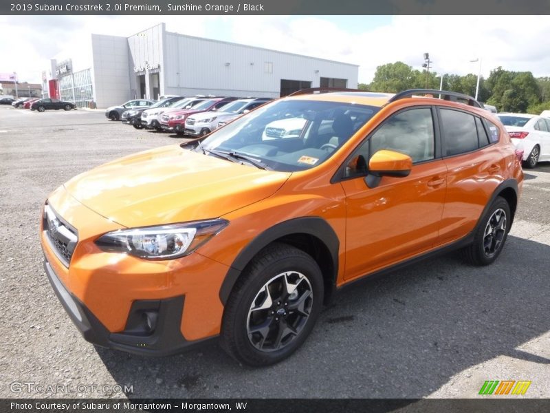 Sunshine Orange / Black 2019 Subaru Crosstrek 2.0i Premium