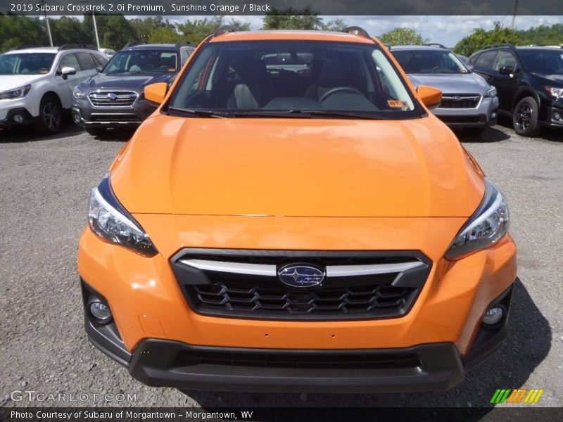 Sunshine Orange / Black 2019 Subaru Crosstrek 2.0i Premium