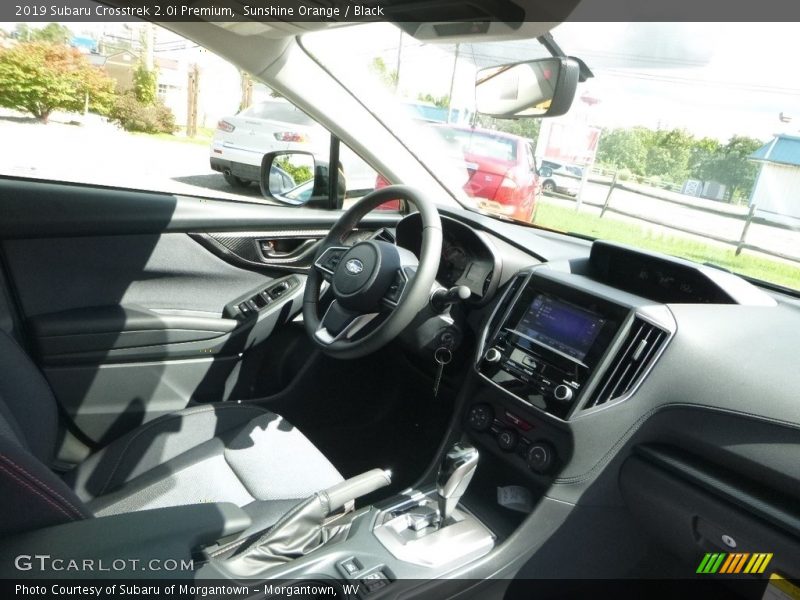 Sunshine Orange / Black 2019 Subaru Crosstrek 2.0i Premium