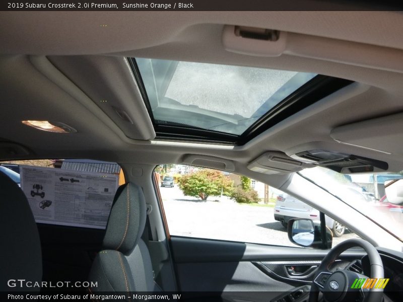 Sunshine Orange / Black 2019 Subaru Crosstrek 2.0i Premium