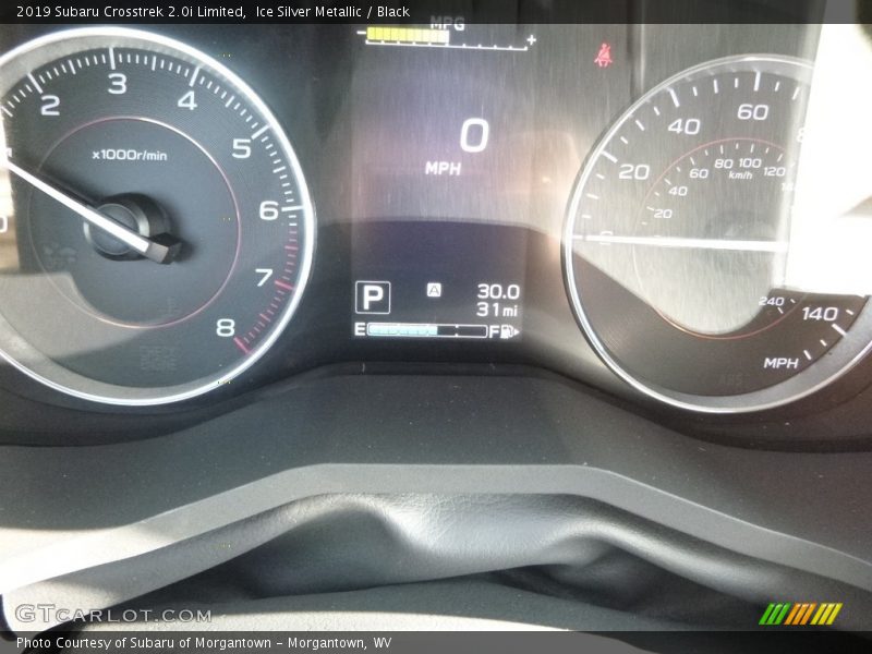 Ice Silver Metallic / Black 2019 Subaru Crosstrek 2.0i Limited
