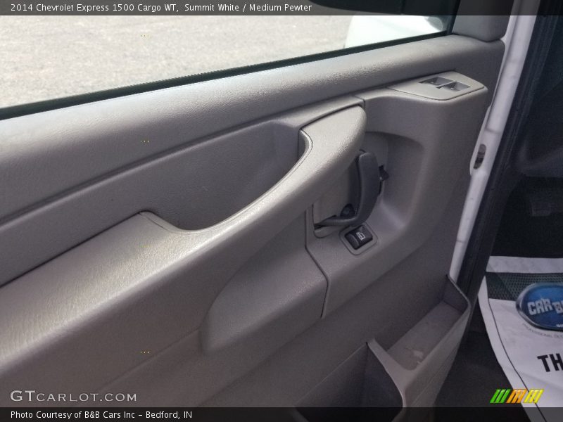 Summit White / Medium Pewter 2014 Chevrolet Express 1500 Cargo WT