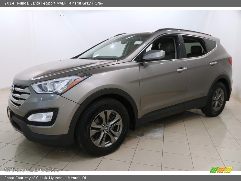 Mineral Gray / Gray 2014 Hyundai Santa Fe Sport AWD