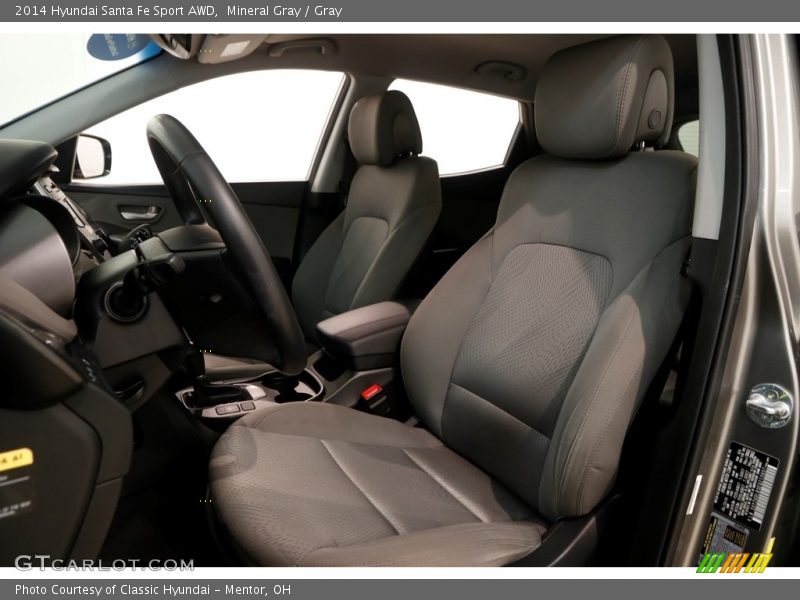 Mineral Gray / Gray 2014 Hyundai Santa Fe Sport AWD