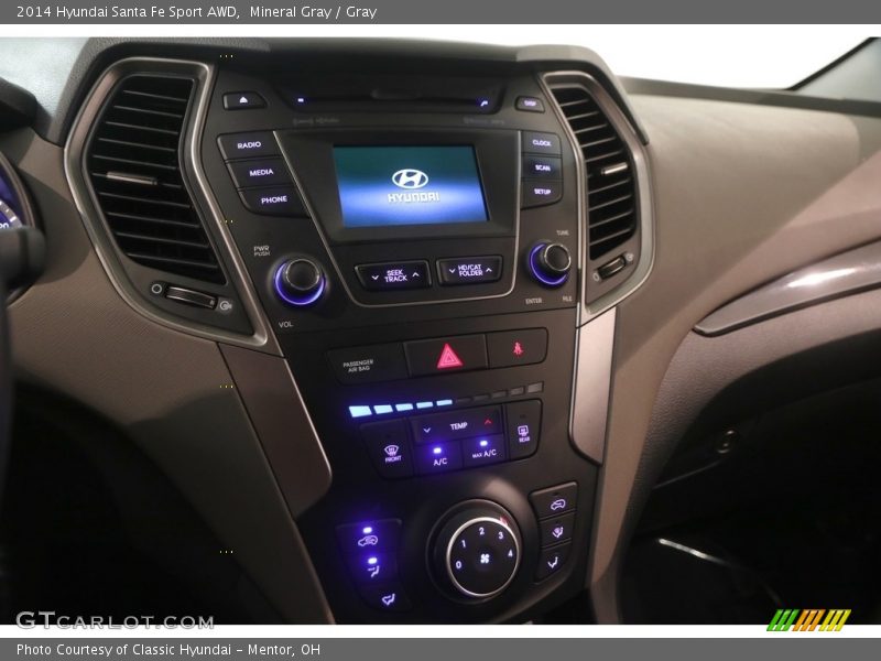 Mineral Gray / Gray 2014 Hyundai Santa Fe Sport AWD