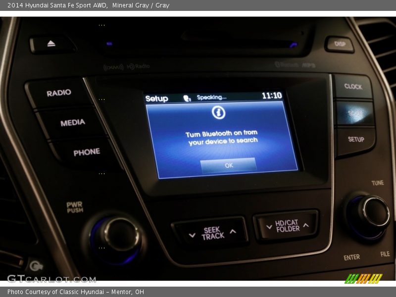 Mineral Gray / Gray 2014 Hyundai Santa Fe Sport AWD