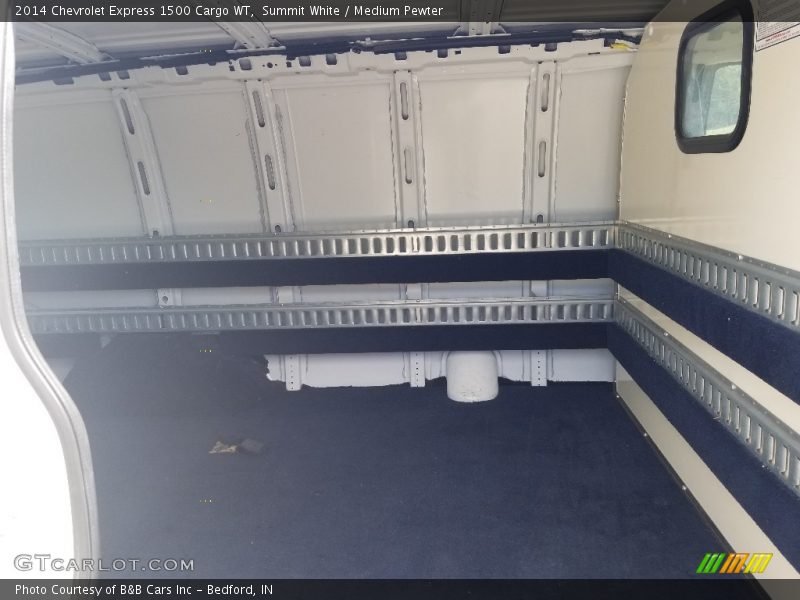 Summit White / Medium Pewter 2014 Chevrolet Express 1500 Cargo WT