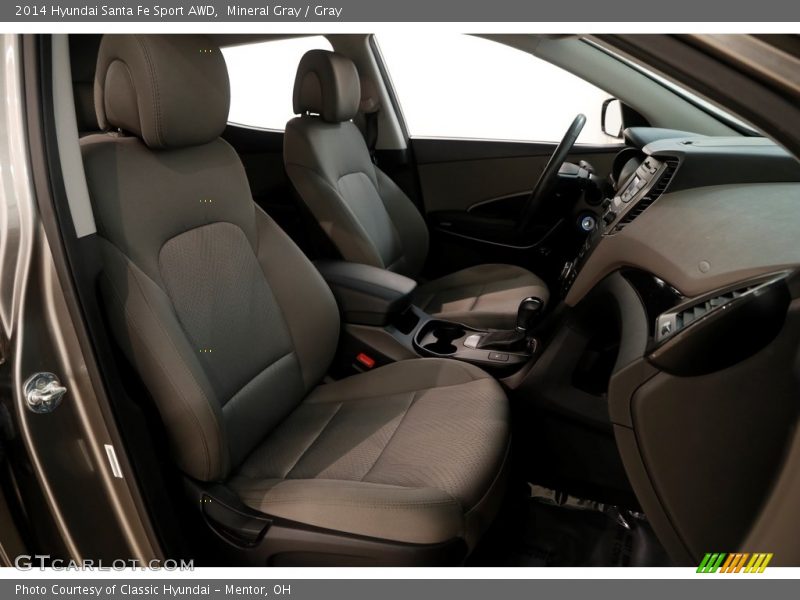Mineral Gray / Gray 2014 Hyundai Santa Fe Sport AWD