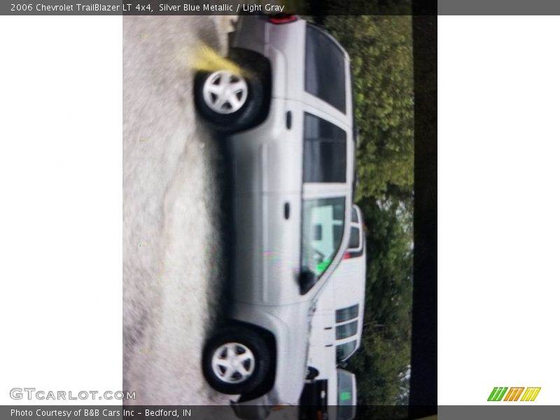 Silver Blue Metallic / Light Gray 2006 Chevrolet TrailBlazer LT 4x4