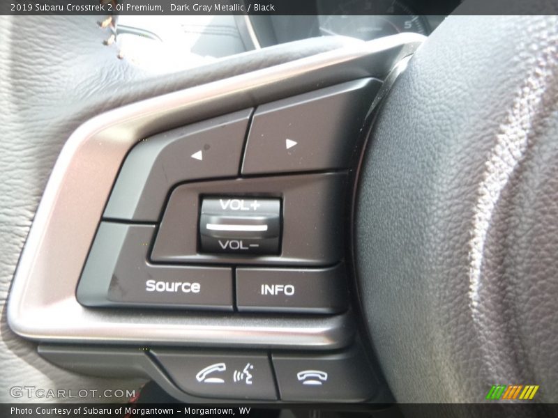 Dark Gray Metallic / Black 2019 Subaru Crosstrek 2.0i Premium