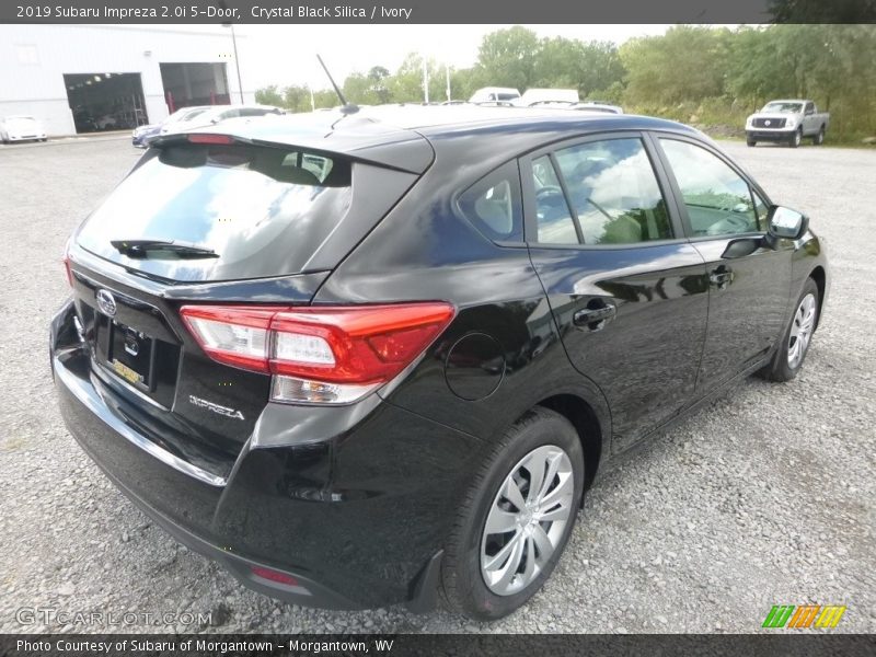 Crystal Black Silica / Ivory 2019 Subaru Impreza 2.0i 5-Door