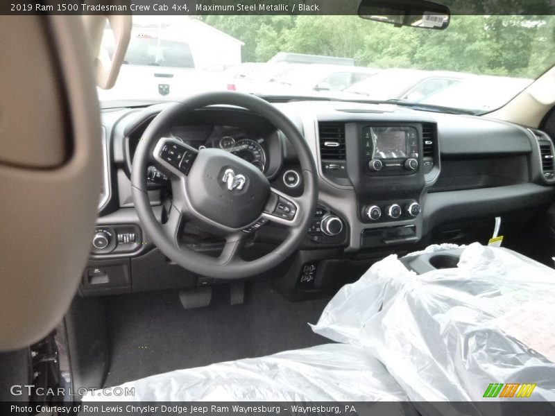 Maximum Steel Metallic / Black 2019 Ram 1500 Tradesman Crew Cab 4x4