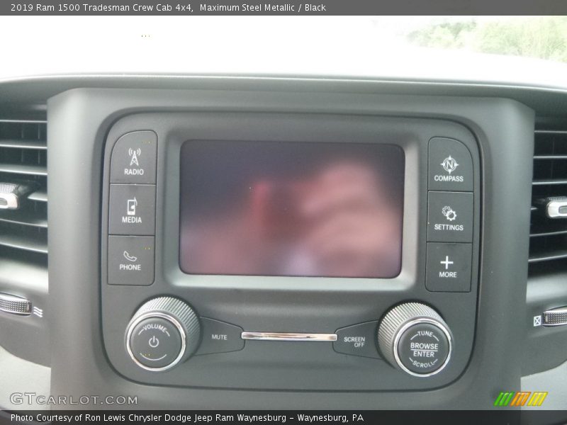 Maximum Steel Metallic / Black 2019 Ram 1500 Tradesman Crew Cab 4x4