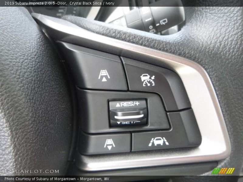 Crystal Black Silica / Ivory 2019 Subaru Impreza 2.0i 5-Door