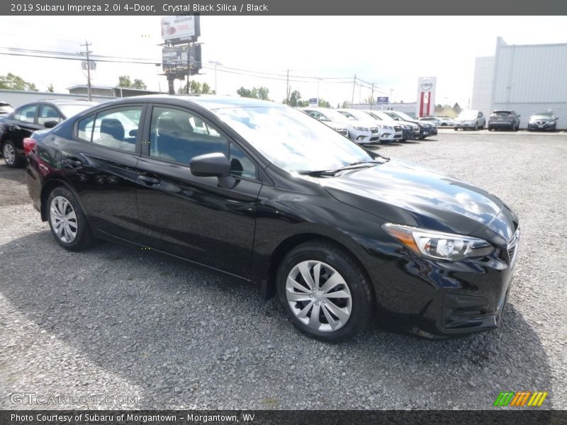 Crystal Black Silica / Black 2019 Subaru Impreza 2.0i 4-Door
