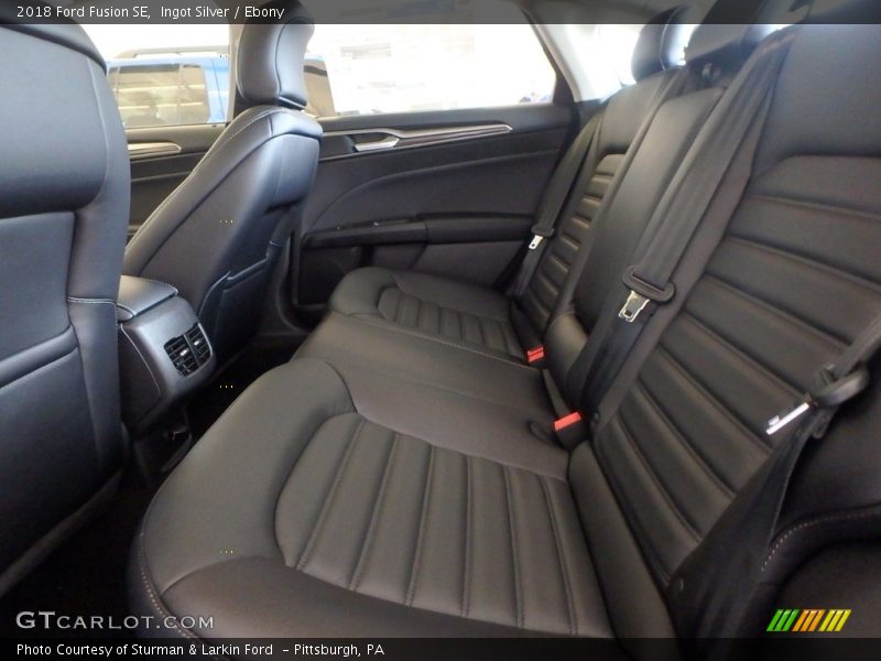 Ingot Silver / Ebony 2018 Ford Fusion SE