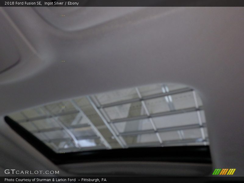 Ingot Silver / Ebony 2018 Ford Fusion SE