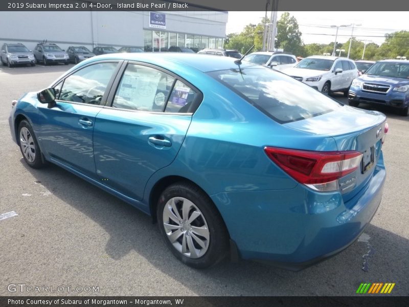 Island Blue Pearl / Black 2019 Subaru Impreza 2.0i 4-Door