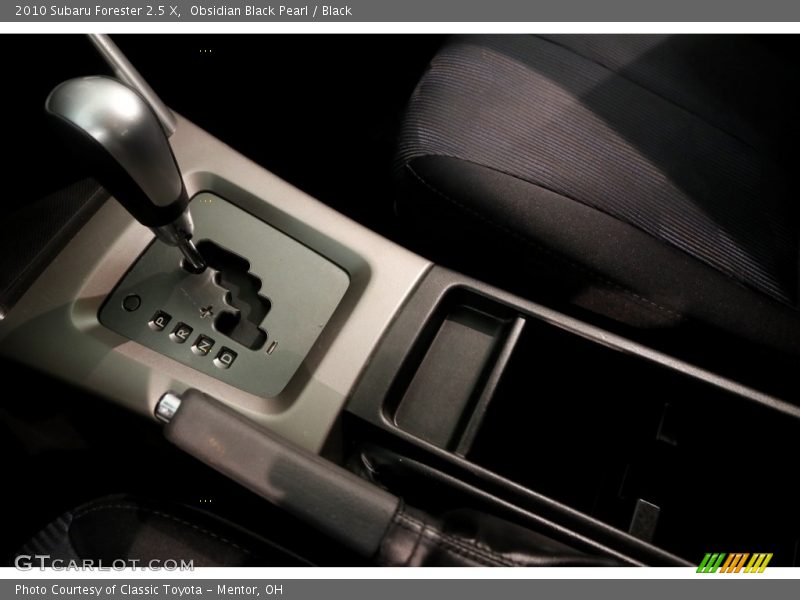 Obsidian Black Pearl / Black 2010 Subaru Forester 2.5 X