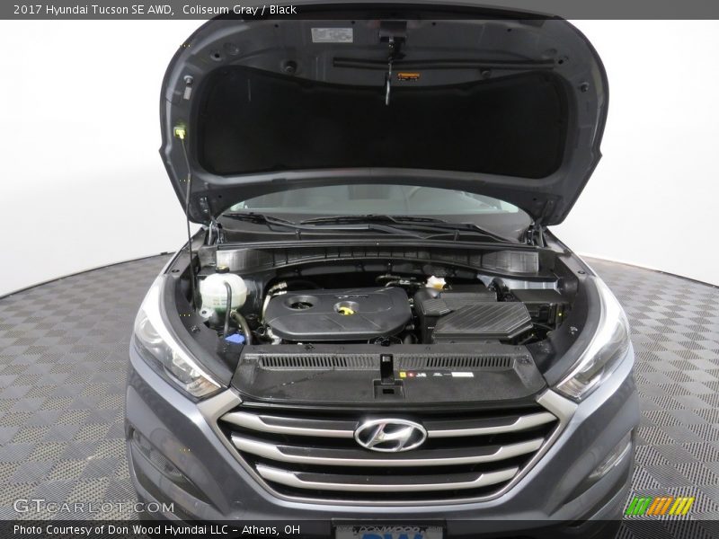 Coliseum Gray / Black 2017 Hyundai Tucson SE AWD