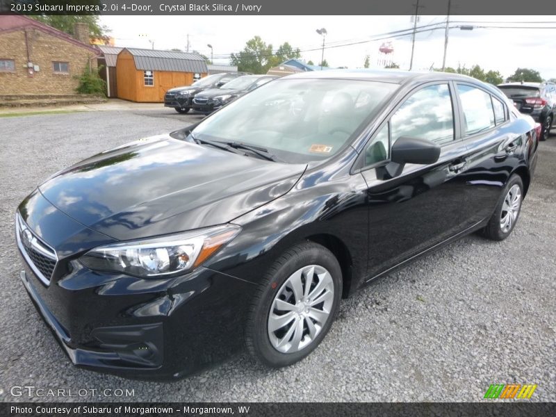 Crystal Black Silica / Ivory 2019 Subaru Impreza 2.0i 4-Door