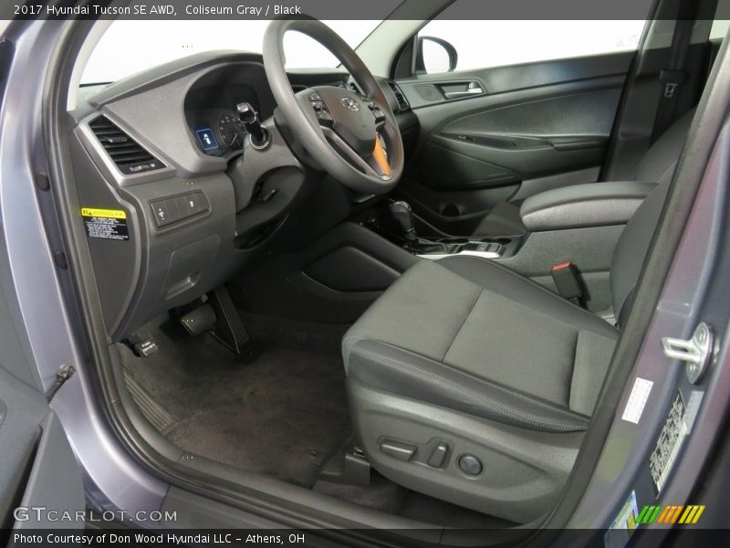 Coliseum Gray / Black 2017 Hyundai Tucson SE AWD